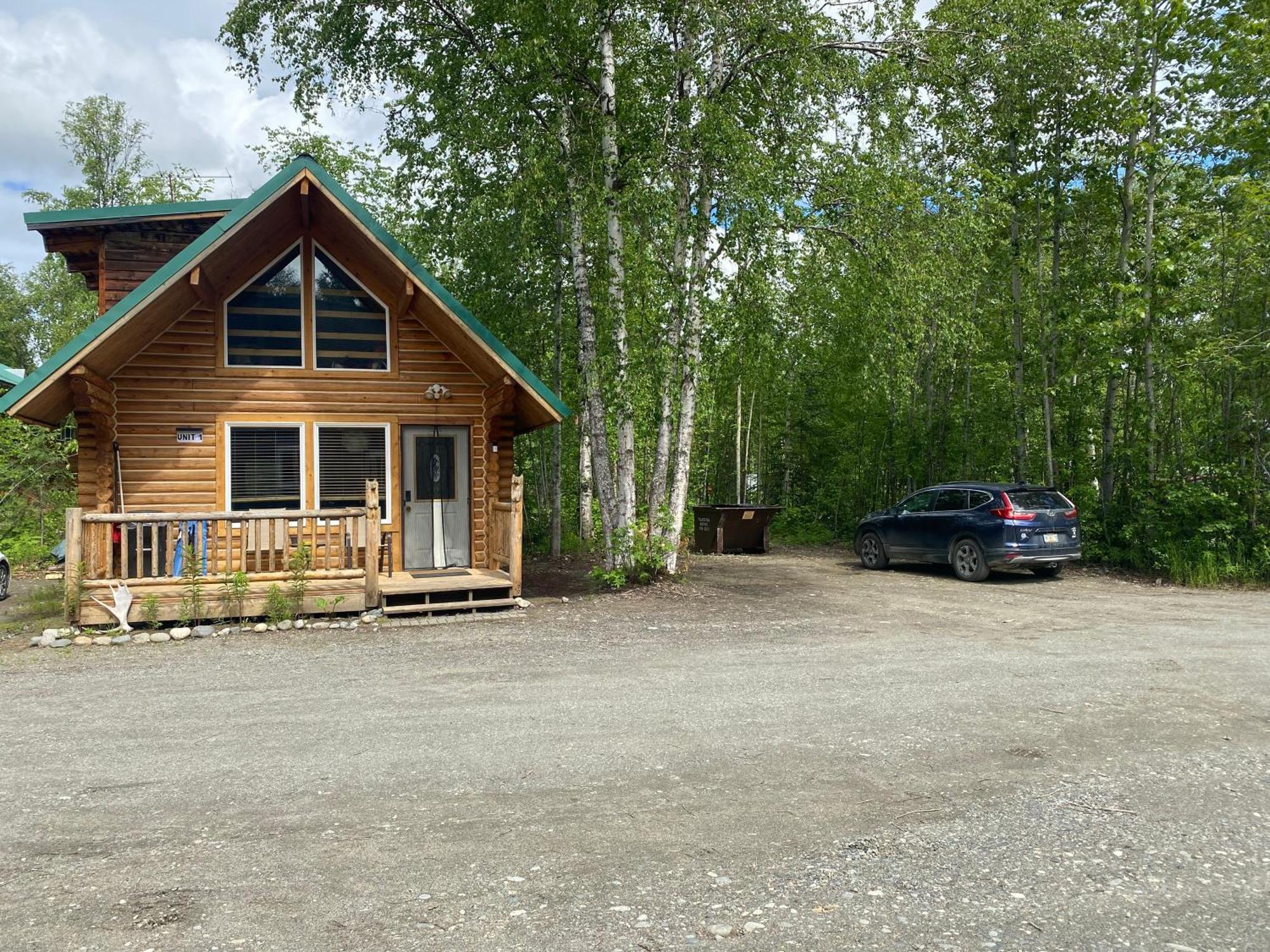 Talkeetna Log Cabin With Hot Tub Unit 1 Kültér fotó