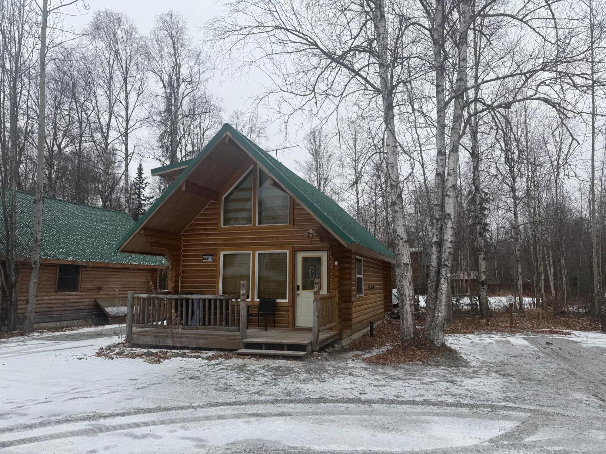 Talkeetna Log Cabin With Hot Tub Unit 1 Kültér fotó